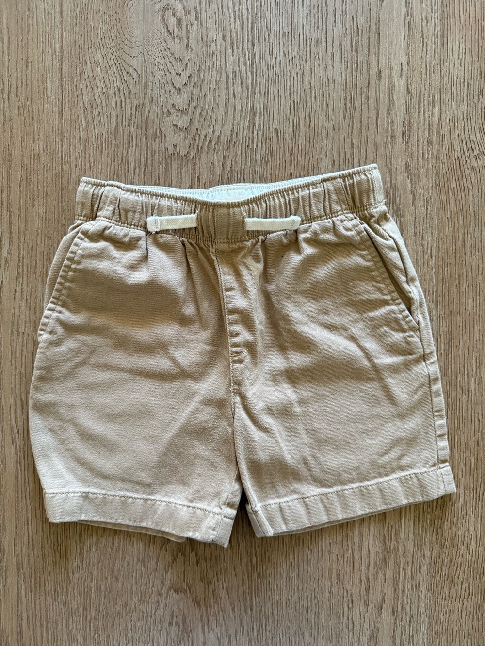 Crewcuts Boys Khaki Elastic Waist Shorts Sz 6